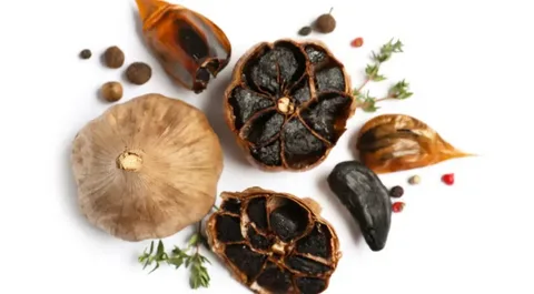 تصویر 3 از سیر سیاه ایرانی از بهترین مزارع تولید سیر